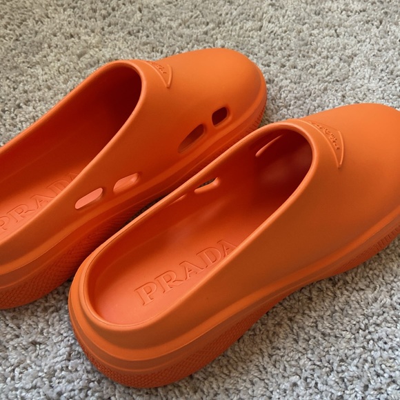 NWat Authentic PRADA Solid Mules (Unisex) - Picture 4 of 12